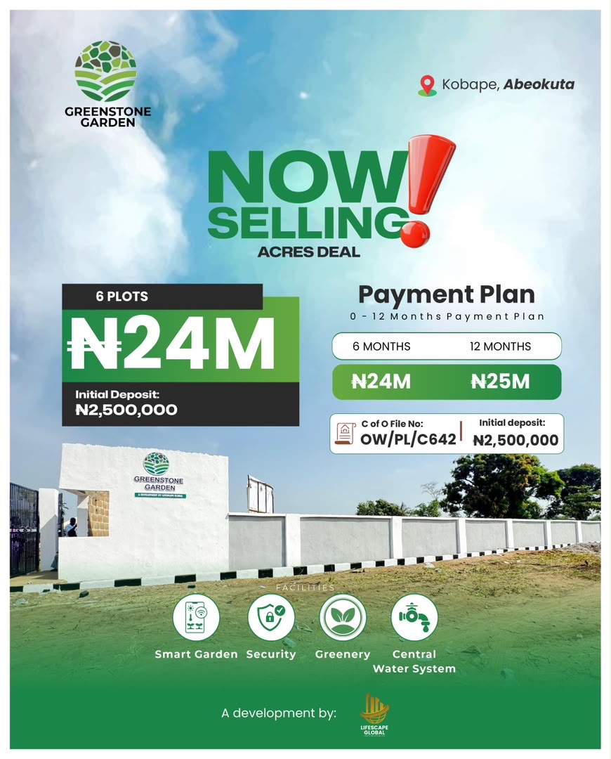 Greenstone Garden aerial site view