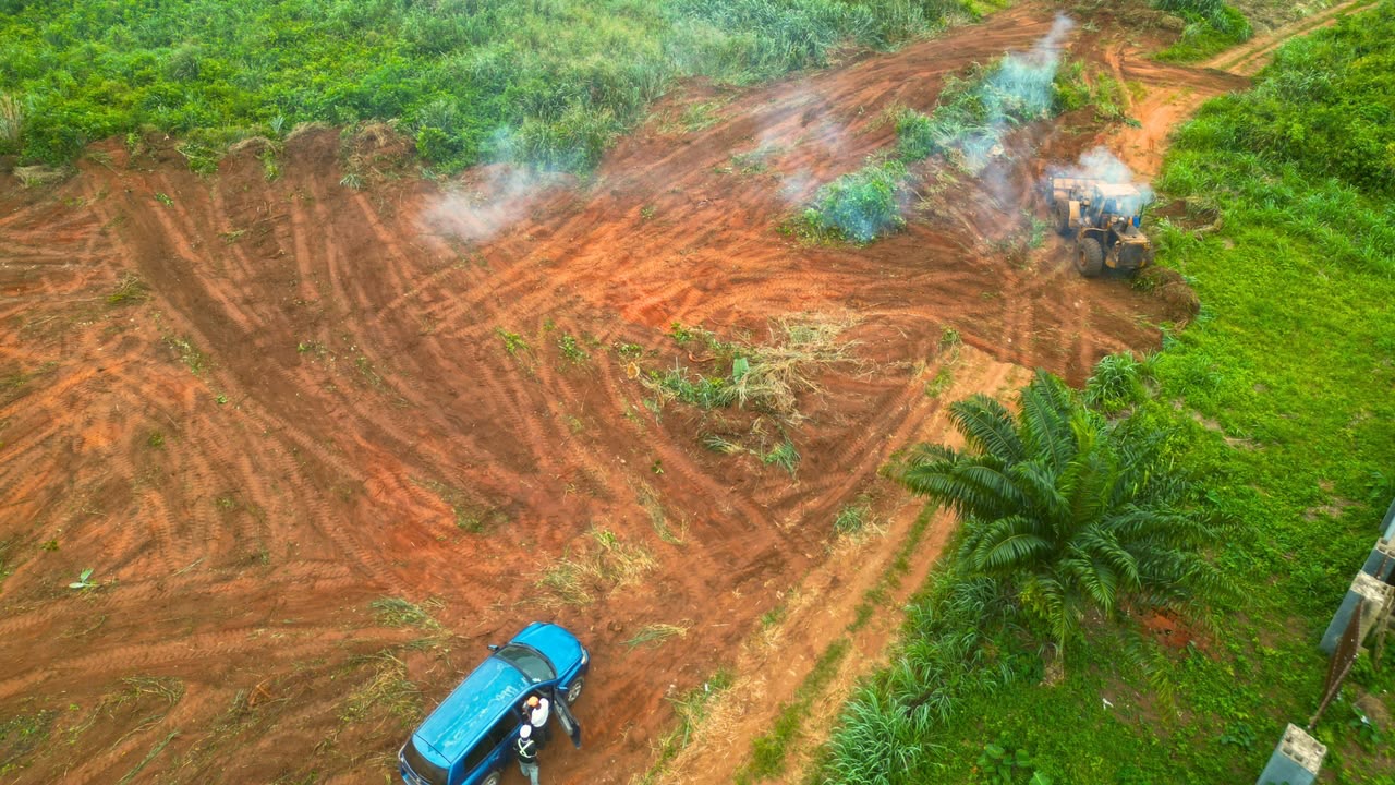 Oakville Green Estate site preparation at Mowe-Ofada